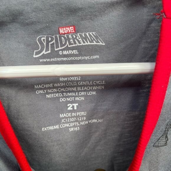 NWT MARVEL SPIDER-MAN TANK TOP SIZE 2T - Picture 2 of 3